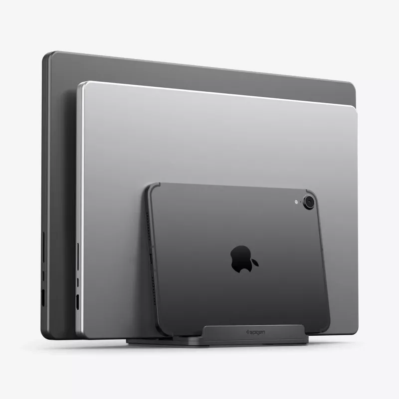 SPIGEN LD208S4 vertikálny stojan na notebook Space Grey