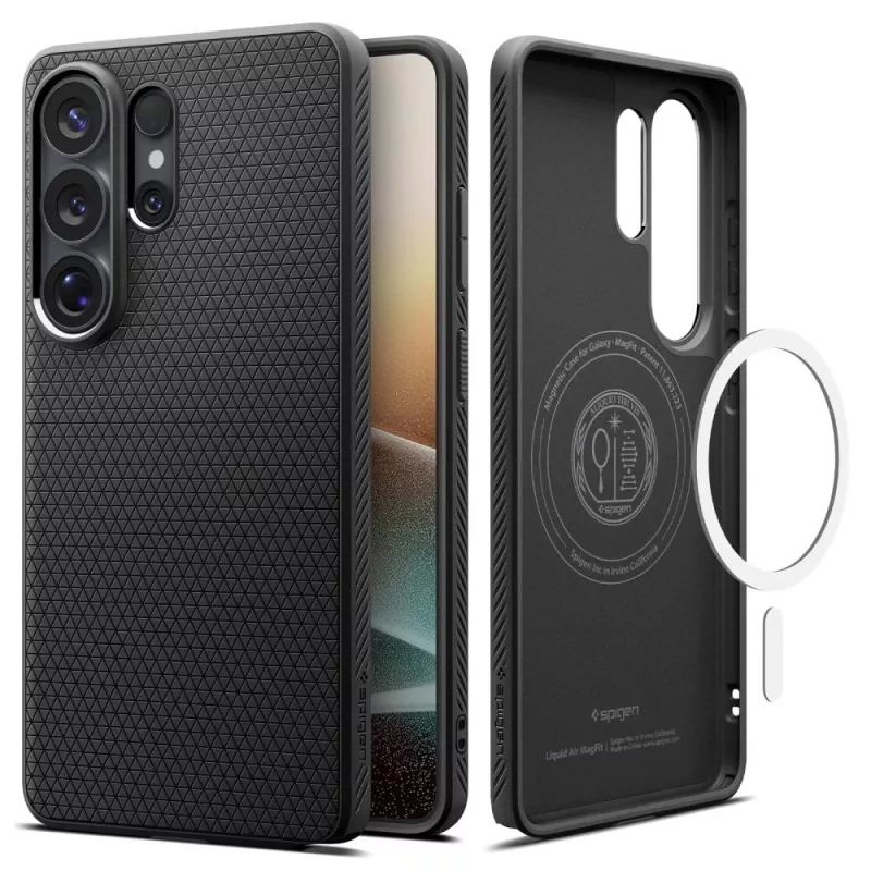 Spigen Liquid Air Mag Magsafe Galaxy S26 Ultra matná čierna