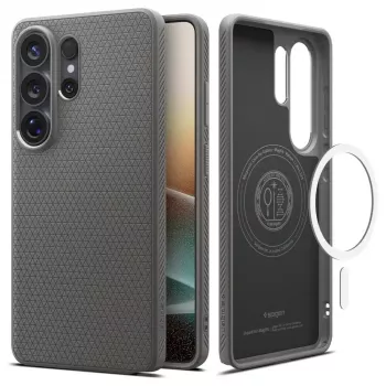 Spigen Liquid Air Mag Magsafe Galaxy S26 Ultra mramorová sivá