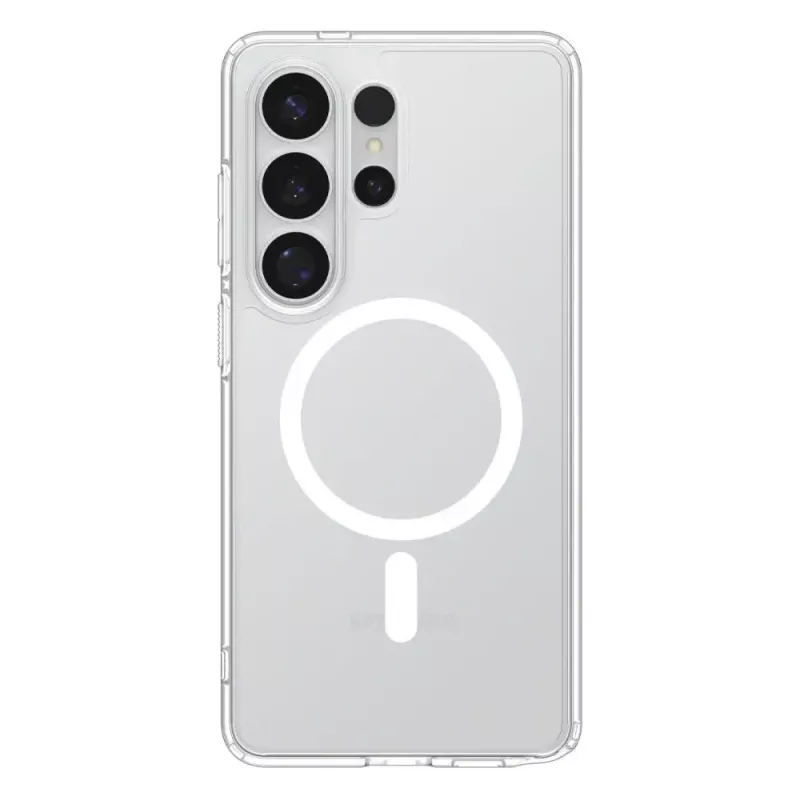 Spigen Ultra Hybrid Mag Magsafe Galaxy S26 Ultra priehľadná/biela