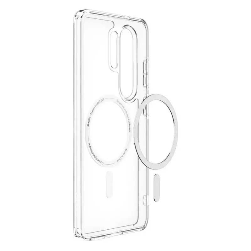 Spigen Ultra Hybrid Mag Magsafe Galaxy S26 Ultra priehľadná/biela