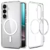 Spigen Ultra Hybrid Mag MagSafe Galaxy S26 číra/biela