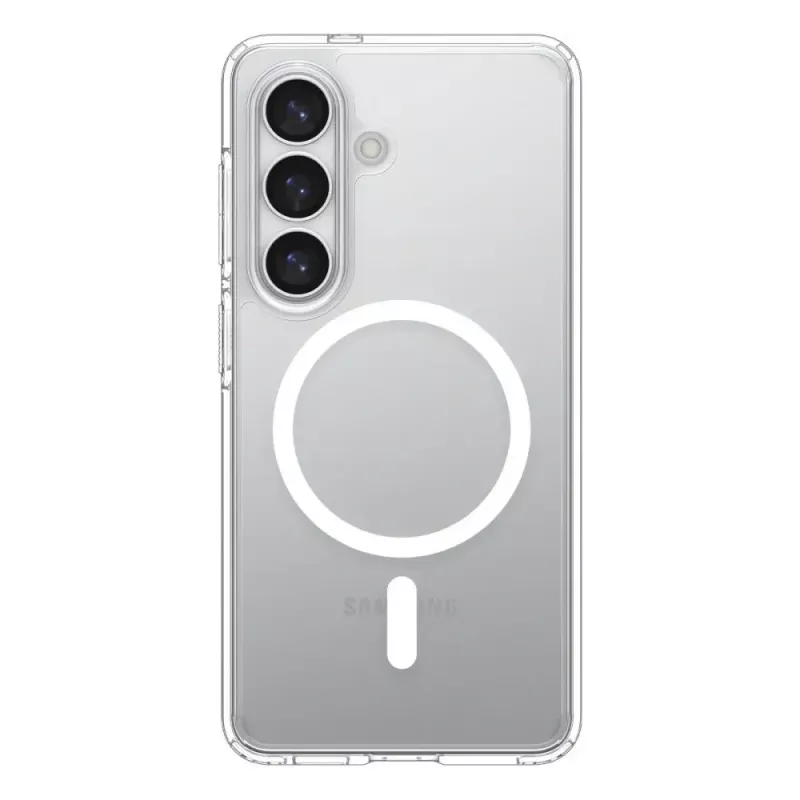 Spigen Ultra Hybrid Mag MagSafe Galaxy S26 číra/biela