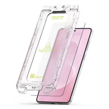 Ringke Easy Slide 2-Pack tvrdené sklo ochranná fólia displeja pre Samsung Galaxy S25 Edge Clear