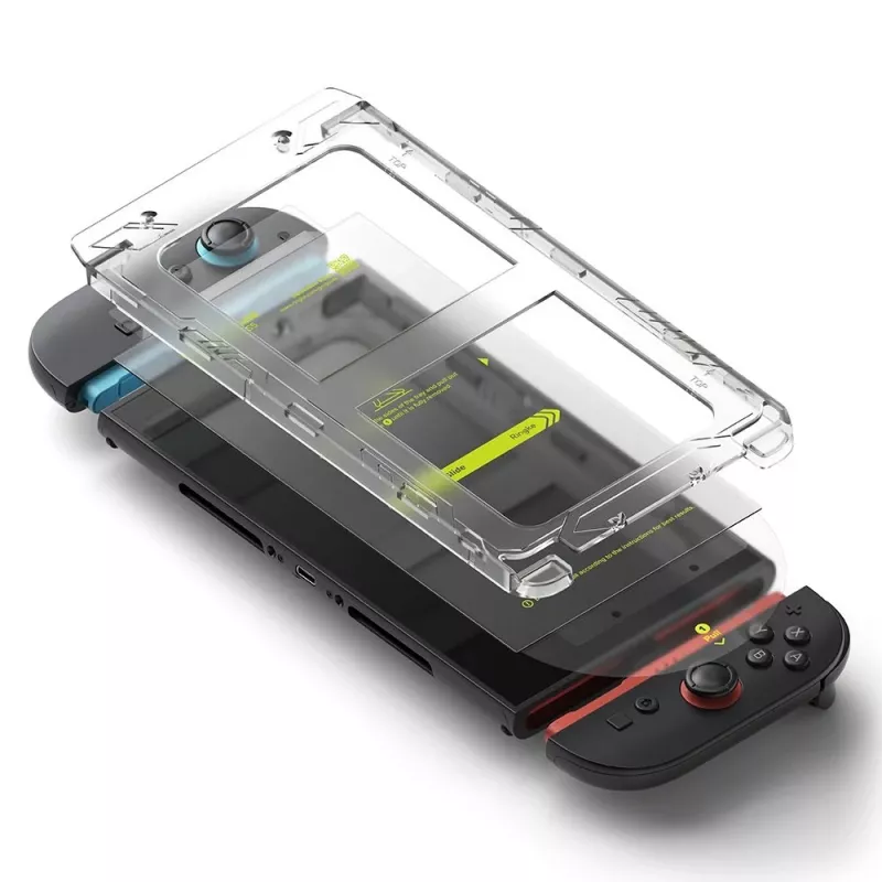 Ringke Easy Slide 2-Pack tvrdené sklo ochranná fólia displeja pre Nintendo Switch 2 Clear