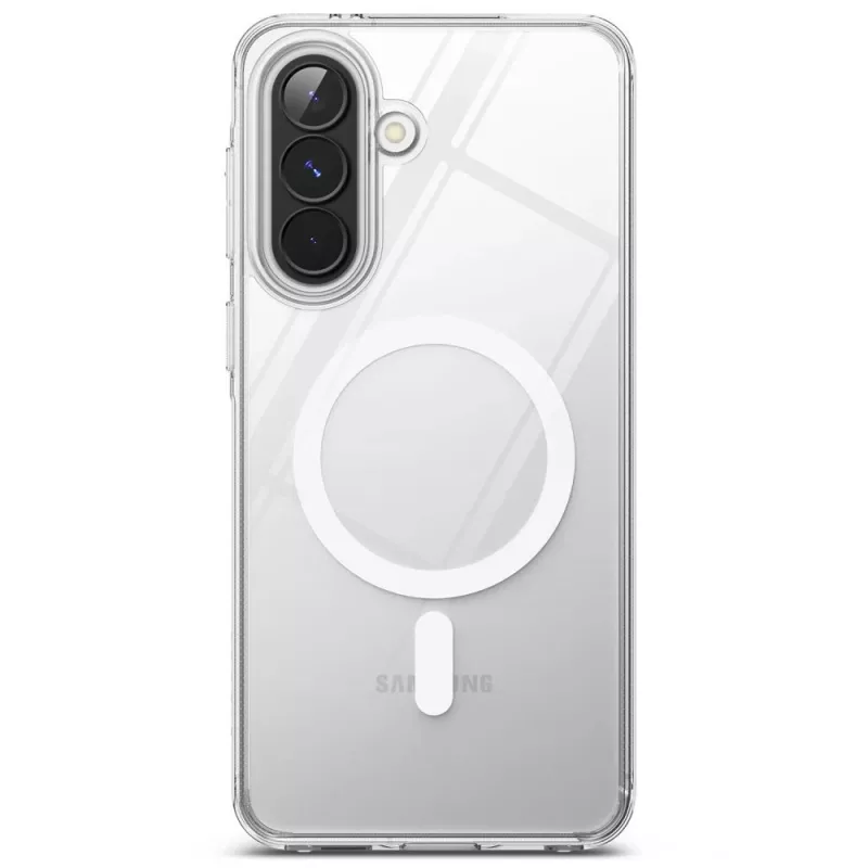 Ringke Fusion Magnetic MagSafe Puzdro pre Samsung Galaxy A57 5G, priehľadné