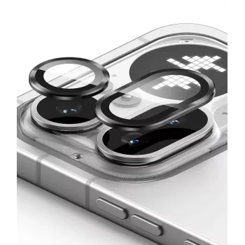 Ringke Ochrana rámika kamery 2-balenie pre Nothing Phone (4a) Pro, čierna