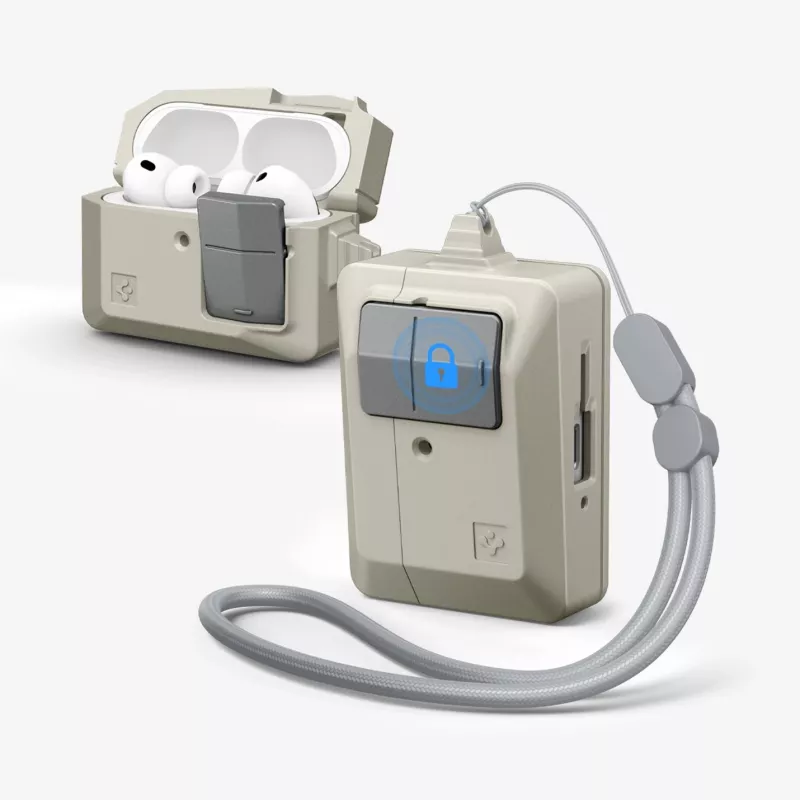 Spigen Classic LS Puzdro pre Apple AirPods Pro 3, sivé