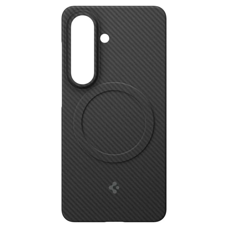 SPIGEN AirSkin Aramid Mag MagSafe puzdro pre Samsung Galaxy S26 čierna