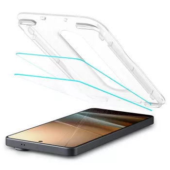 Spigen Glas.TR EZ Fit Pro AC Anti-Reflection tvrdené sklo ochranné sklo displeja pre Samsung Galaxy S26 Ultra, transparentné - balenie 2 ks