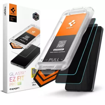 Spigen Glas.tR EZ Fit Pro AC HD Privacy ochranné sklo displeja 2 ks pre Samsung Galaxy S26+ Plus