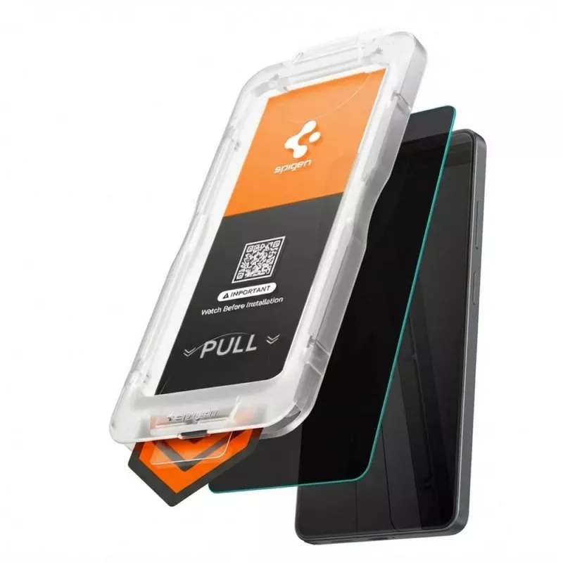 Spigen Glas.tR EZ Fit Pro AC HD Galaxy S26+ Plus Privacy ochranné sklo displeja