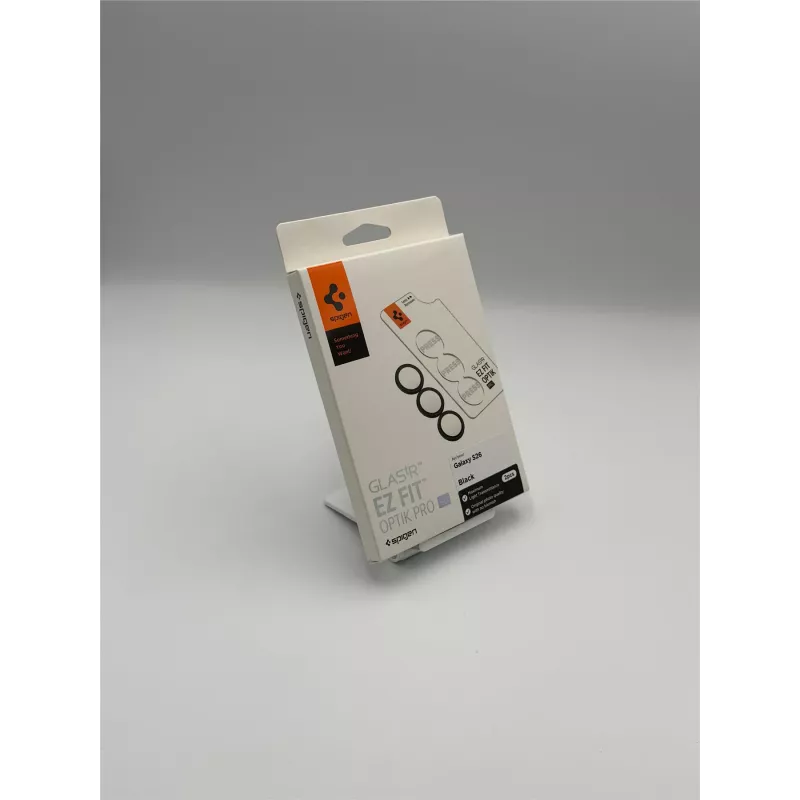Spigen Optik Pro HD GLAS.TR EZ Fit ochrana kamery 2 ks pre Samsung Galaxy S26 - čierna