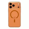 Spigen Ultra Hybrid Mag MagSafe iPhone 17 Pro Max priehľadná/oranžová