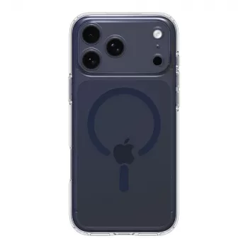 SPIGEN ULTRA HYBRID MAG MAGSAFE IPHONE 17 PRO PRIEHĽADNÁ/TMAVOMODRÁ
