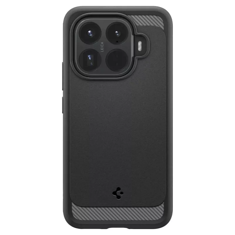 Spigen Rugged Armor Puzdro pre Xiaomi 15T Pro, matné čierne