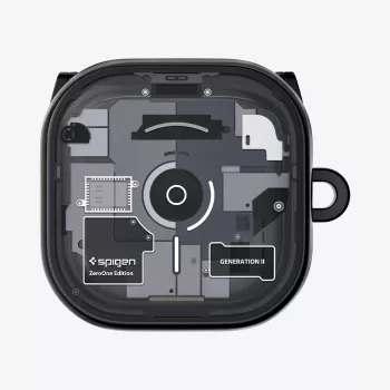 SPIGEN ULTRA HYBRID SAMSUNG GALAXY BUDS 4 / 4 PRO ZERO ONE čierna