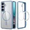 Spigen Ultra Hybrid Mag MagSafe puzdro pre Samsung Galaxy S26+ - Crystal Clear Blue