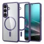 Spigen Ultra Hybrid Mag MagSafe puzdro pre Samsung Galaxy S26+ - Transparent Navy