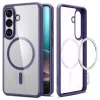 Spigen Ultra Hybrid Mag MagSafe puzdro pre Samsung Galaxy S26+ - Transparent Navy