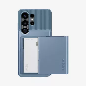 SPIGEN Slim Armor CS Galaxy S26 Ultra svetlomodrá