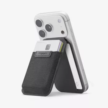 SPIGEN S314-4 Slim Fold Tripod Wallet MagSafe čierna