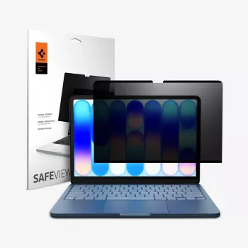 Spigen Safe View Privacy Screen Filter pre MacBook Neo 13 (2026)