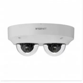 HANWHA VISION PNM-C7083RVD sieťová multidirekcionálna IR dome kamera, 2x 2MP, 3-6mm, WDR 150dB, IP66, IK10, PoE+