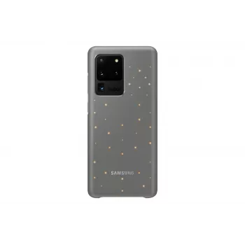 Samsung Galaxy S20 Ultra LED View Cover Case sivá