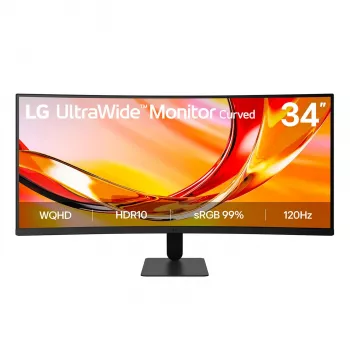 LG UltraWide 34U601B-B.AEUQ 34-palcový zakrivený monitor WQHD VA, 120Hz