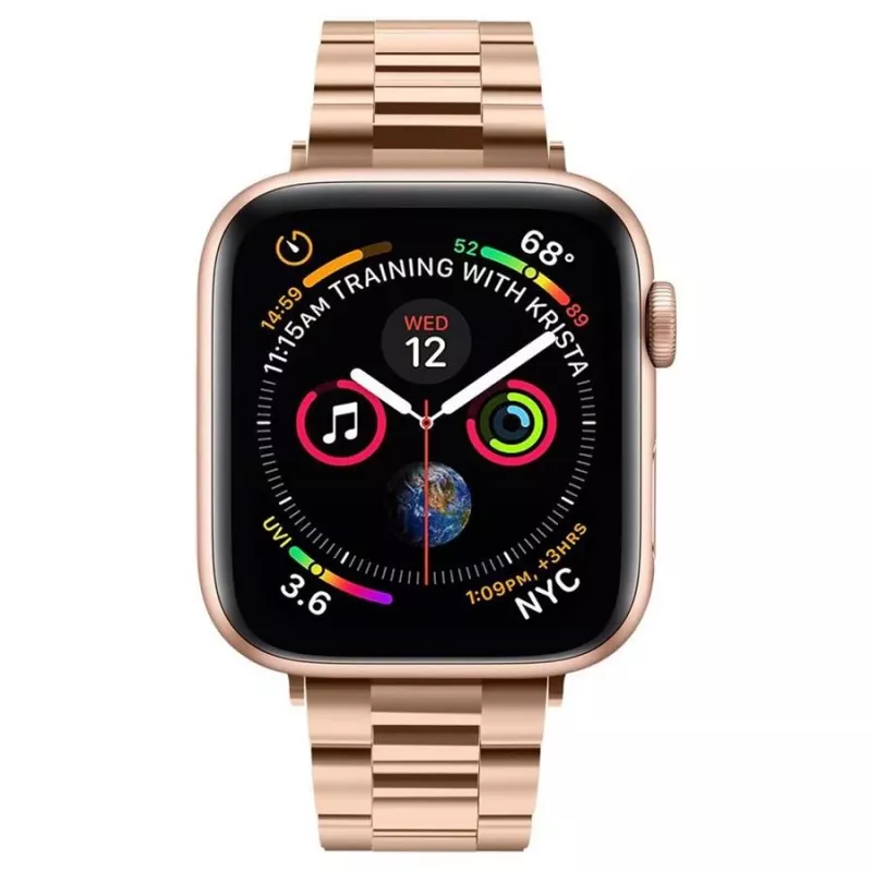 Spigen Modern Fit Band pre Apple Watch 4 / 5 / 6 / 7 / 8 / SE (38 / 40 / 41 mm) Rosegold