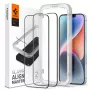 Spigen AlignMaster Glass Full Coverage ochranná fólia displeja pre Apple iPhone 13/13 Pro/14/16E/17E čierna (2 balenie)