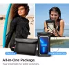 Spigen A621 univerzálne vodotesné puzdro a ľadvinka čierna