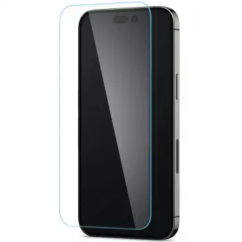 Spigen Glas tR Slim HD ochranná fólia displeja pre Apple iPhone 14 Pro Max, tvrdené sklo, tvrdosť 9H, odolná voči poškriabaniu, transparentná, 1 balenie