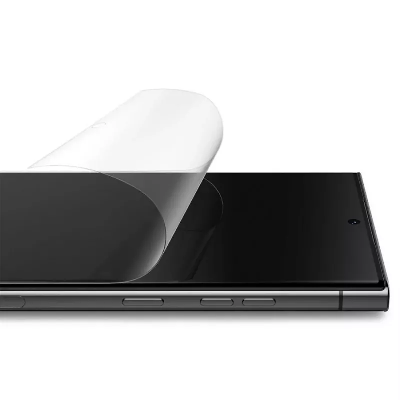 Spigen Neo Flex ochranná fólia displeja pre Samsung Galaxy S23 Ultra (transparentná) - balenie 2 ks