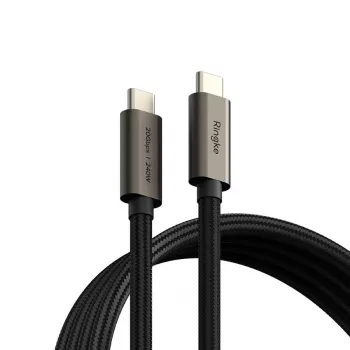 RINGKE USB 3.2 Gen 2x2 Type-C kábel PD 240W 100cm čierny