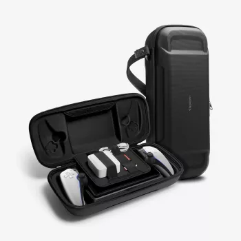Spigen Rugged Armor Pro puzdro pre Sony PlayStation Portal - čierna