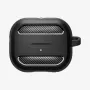 Spigen Rugged Armor puzdro pre Samsung Galaxy Buds 3 / Buds 3 Pro - matná čierna