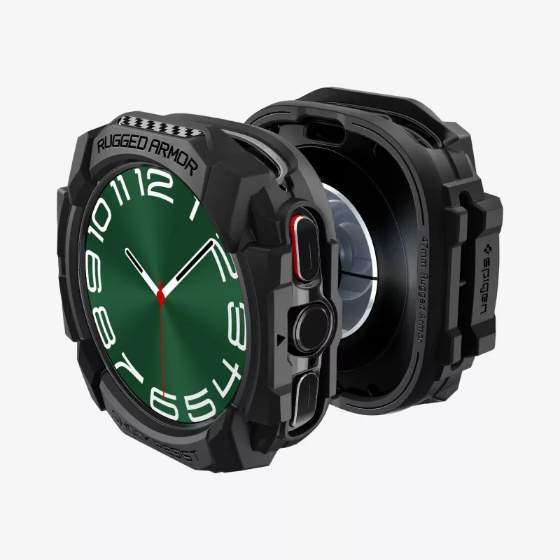 Spigen Rugged Armor Samsung Galaxy Watch Ultra (47 mm) matná čierna