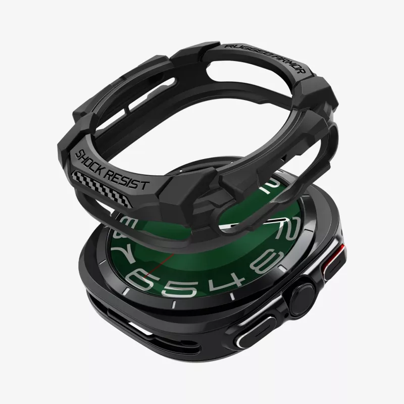 Spigen Rugged Armor Samsung Galaxy Watch Ultra (47 mm) matná čierna