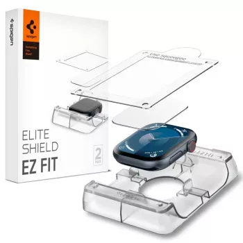 Spigen Elite Shield EZ Fit 2 balenie ochranná fólia na displej pre Apple Watch 42 mm číra