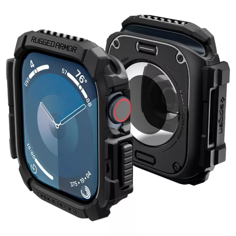SPIGEN Rugged Armor Apple Watch 10 / 11 (46 mm) matná čierna