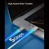 SPIGEN EB10020CC Essential USB-C na USB-C kábel 100W 2m biely