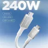 SPIGEN Essential USB-C na USB-C kábel 240W 120cm biely