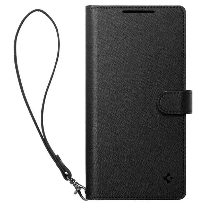 SPIGEN Wallet S puzdro na Samsung Galaxy S25+ Plus čierne