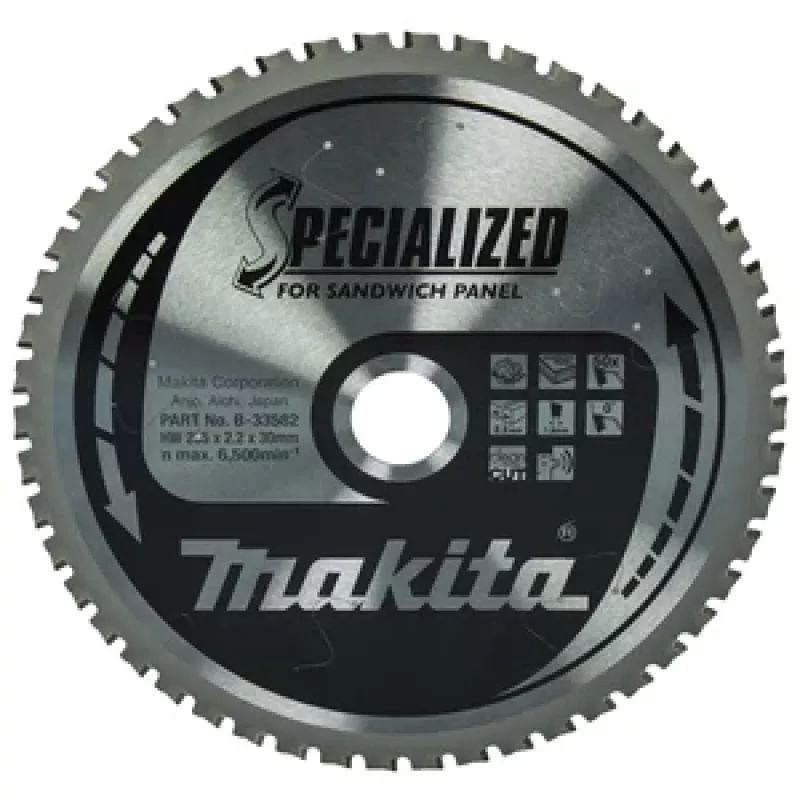Makita Specialized B-33582 kotúč píly na sendvičové panely, 235 x 30 mm, 50 Z