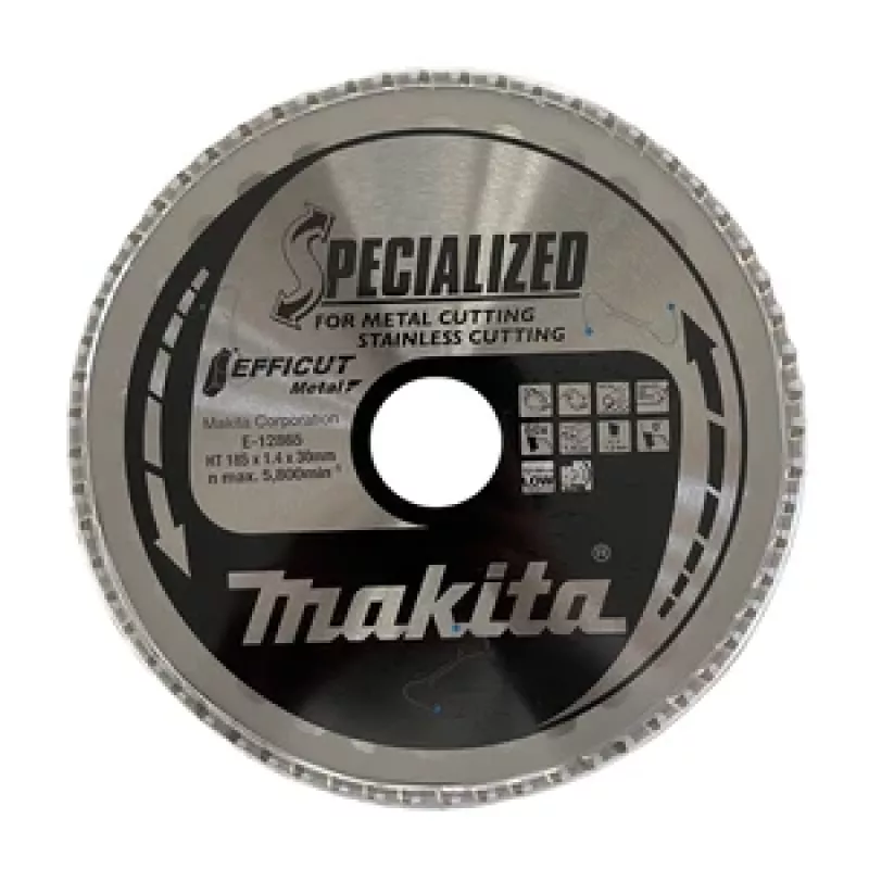 Makita Specialized EFFICUT pílový kotúč na drevo a kov, 185 mm, 60 zubov