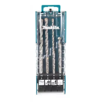 Makita E-15861 SDS-Plus sada vrtákov a bitov 8-dielna, s hrotmi z tvrdokovu