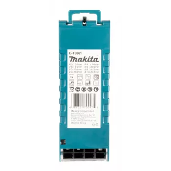 Makita E-15861 SDS-Plus sada vrtákov a bitov 8-dielna, s hrotmi z tvrdokovu