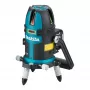Makita SK312GDZ 12V max CXT Akumulátorový zelený 3x360° krížový líniový laser